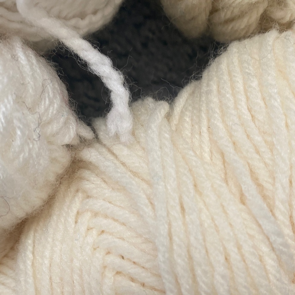 Yarn Bundle - Cream and Brown - Picture 7 of 7